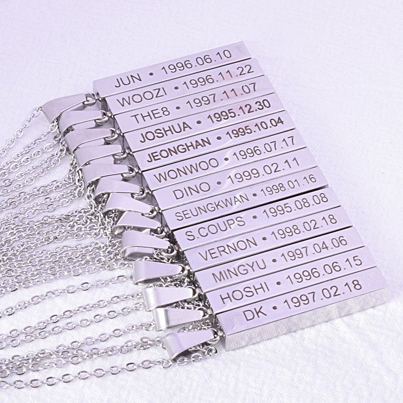 [Bayar Di Tempat]KPOP SEVENTEEN Pendant Necklace