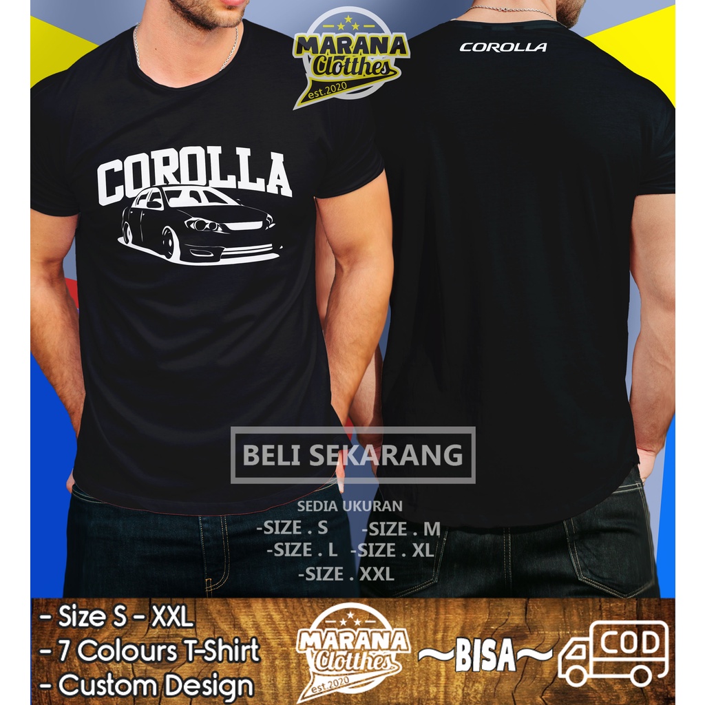 Kaos Mobil Toyota Corolla Altis JDM Baju Otomotif