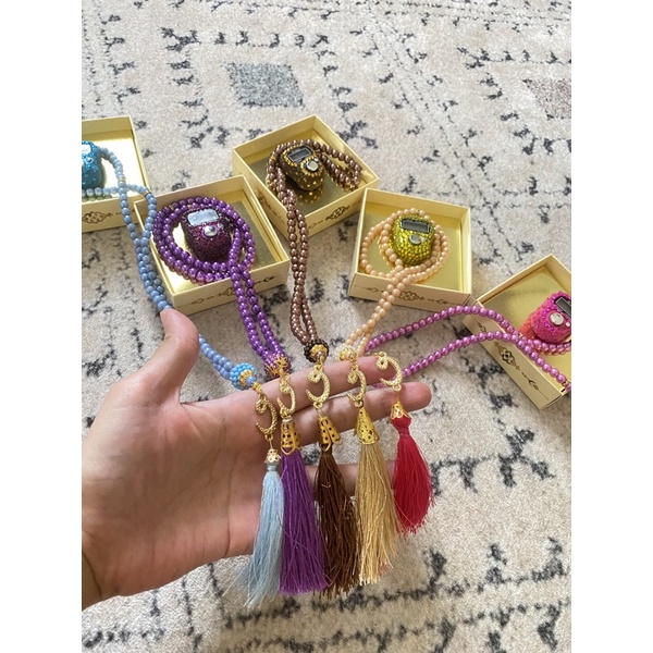 TASBIH TURKI 1 SET | TASBIH DIGITAL + TASBIH MUTIARA