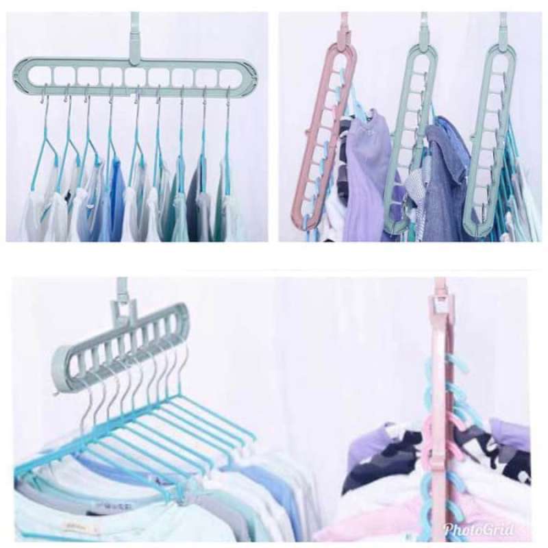 ( KJO ) Gantungan Baju Lemari Pakaian Wonder Hanger jemuran