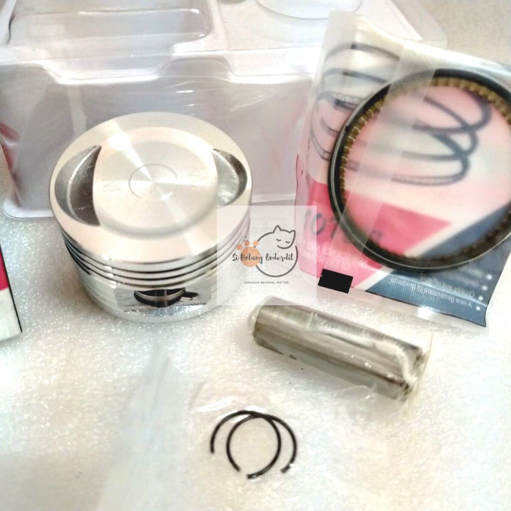 PISTON KIT SEHER SET BEAT KARBU BEAT FI INJEKSI KZL OS STD 100 THALLAND/RTHC