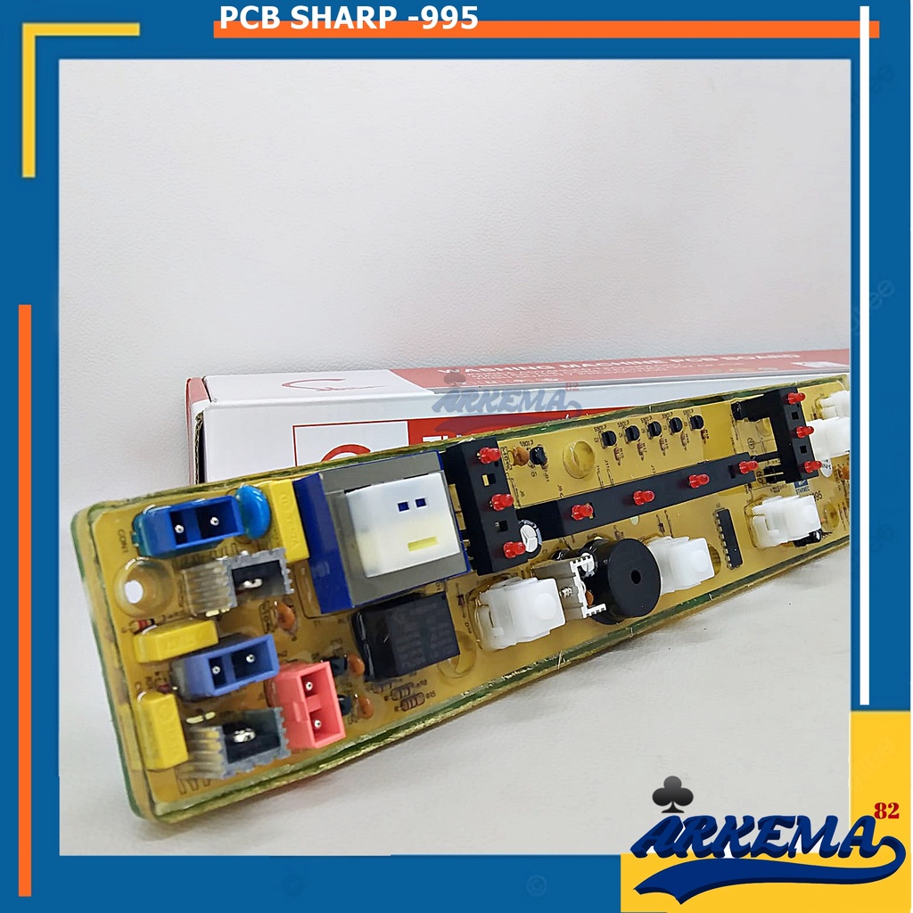 MODUL PCB MESIN CUCI SHARP ES-F800H ES F800H / ESF800H ESF850H / B / S ( 45-995 )