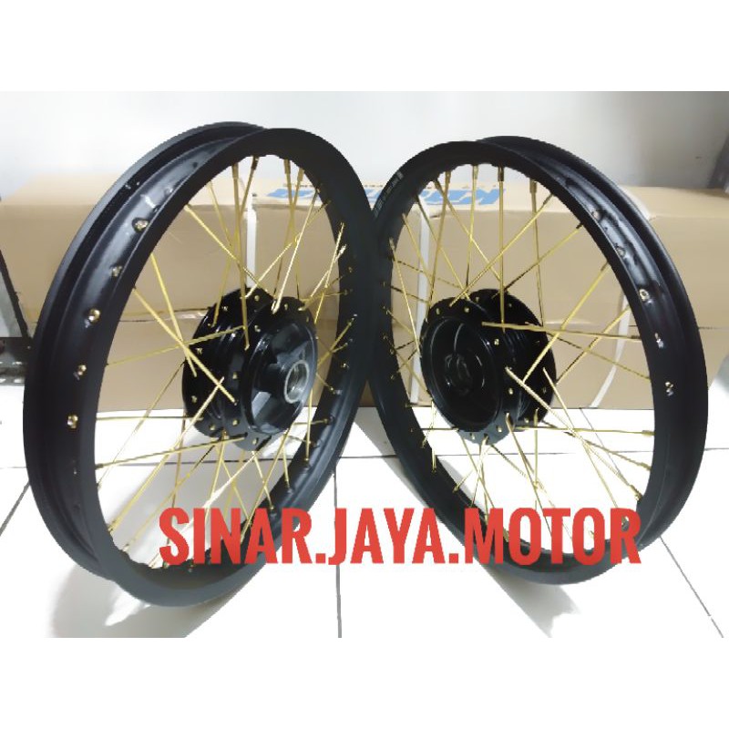 paketan velg pelek rossi ring 17 140 160 astrea grand legenda honda win supra fit lama kharisma old d 2014 depan tromol