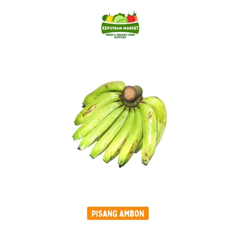 

Pisang Ambon Hijau Per Sisir / Buah Segar