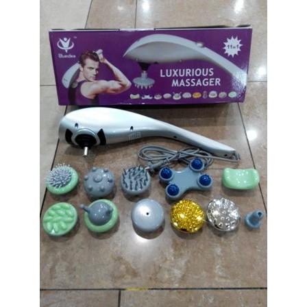 HARGA TERMURAH LUXURIOUS Massager 8in1/ Alat Pijat Elektrik/ Massager 11in1 Blueidea RK SHOP