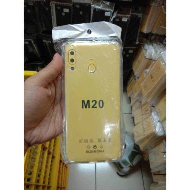 Anti crak samsung M20 Case bening samsung M20 Silikon samsung M20 bening