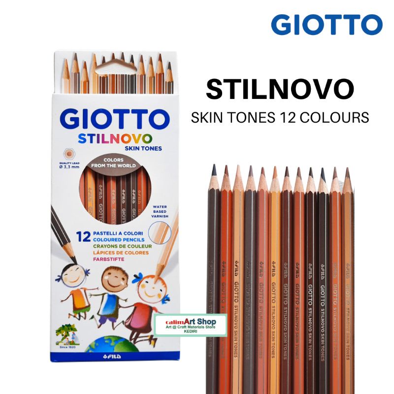 

GIOTTO STILNOVO SKINTONES 12W/PENSIL WARNA KULIT / SKINTONE