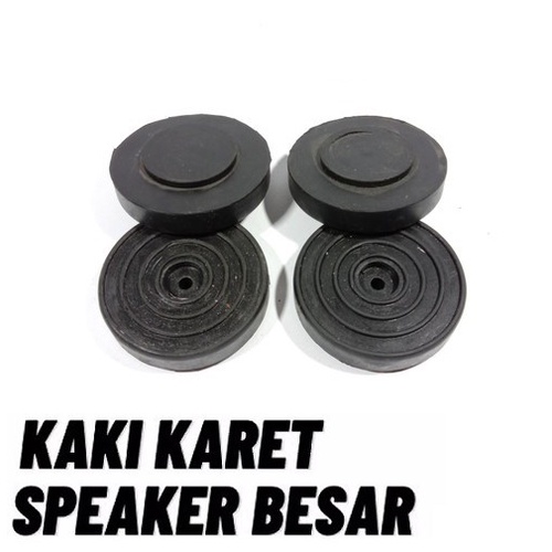 Kaki Karet P9 Dudukan Box Ampli Kursi Rubber Diameter 47mm KAret Alas Box Speaker Amplifier Pendek Bulat 4.7cm