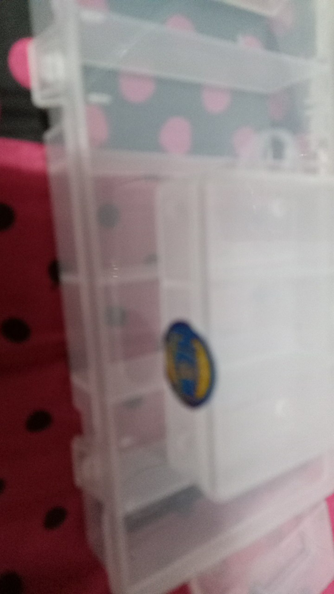 Kotak / Box Plastik 3 Skat Multi Fungsi Untuk Obat, Jarum Dll