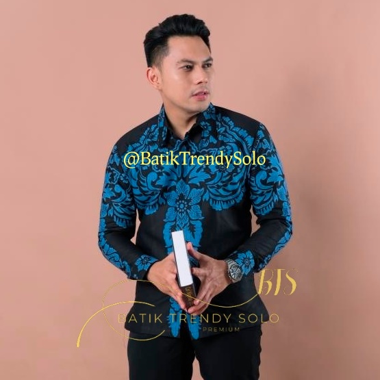 Hem  Kemeja Baju Batik Pria Cowok Laki Laki Slimfit Full Lapis Furing Lengan Panjang Lengan Pendek Original Asli Batik Jumanta Solo Laweyan Size S M L Xl XXL Bahan Katun Premium  998