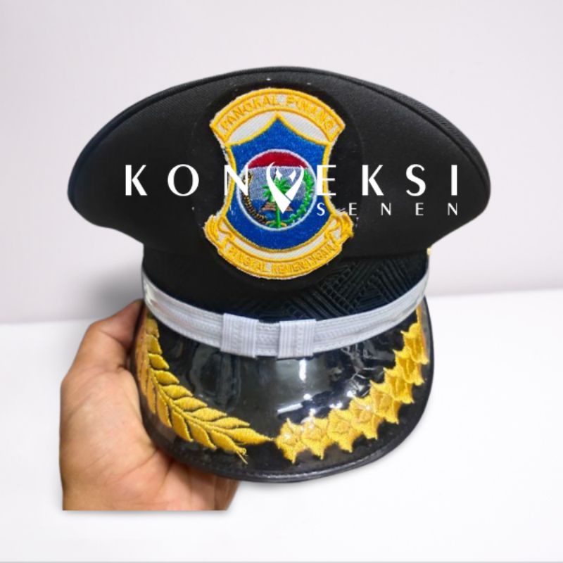 topi pet lurah terbaru logo kota pangkalpinang