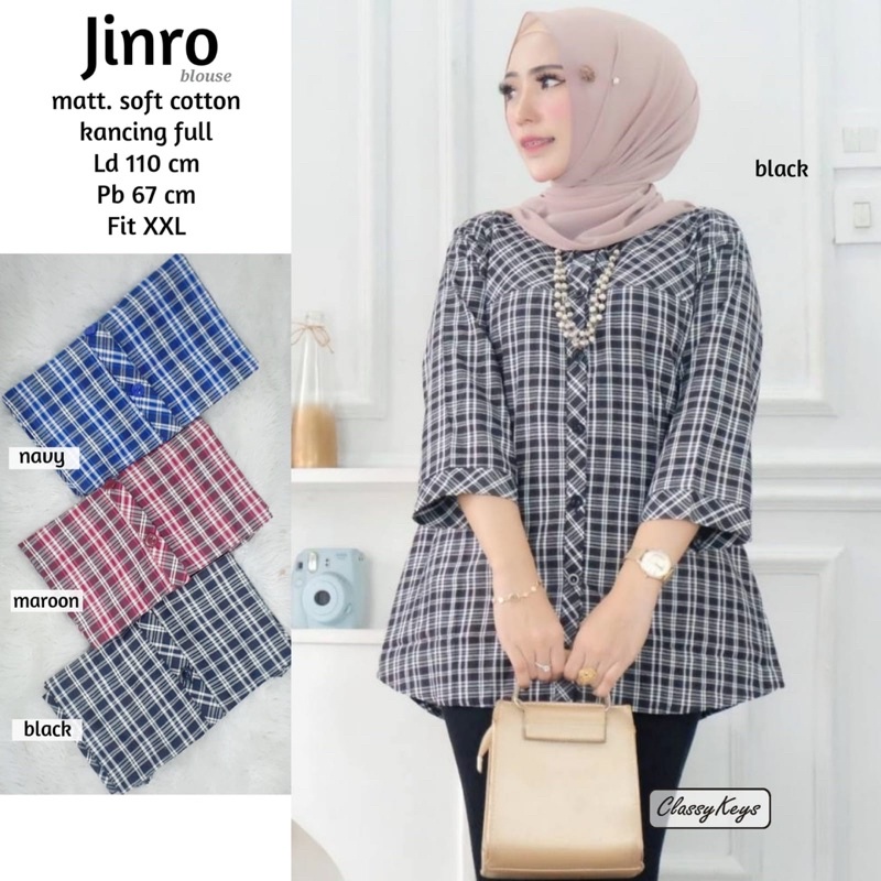 atasan JINRO BLOUSE wanita