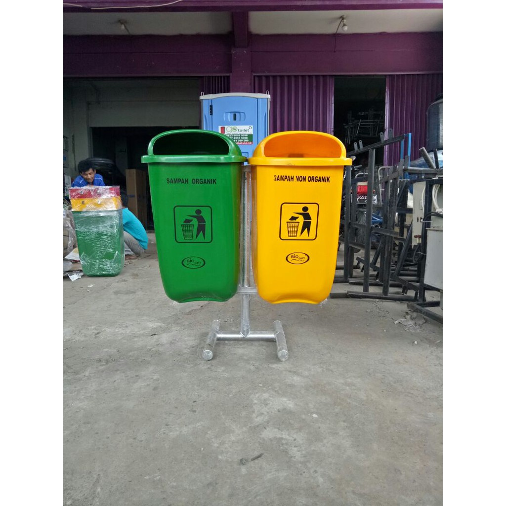 Jual Termurah Tong Sampah Oval Pilah Bisa Costume Stiker Shopee Indonesia