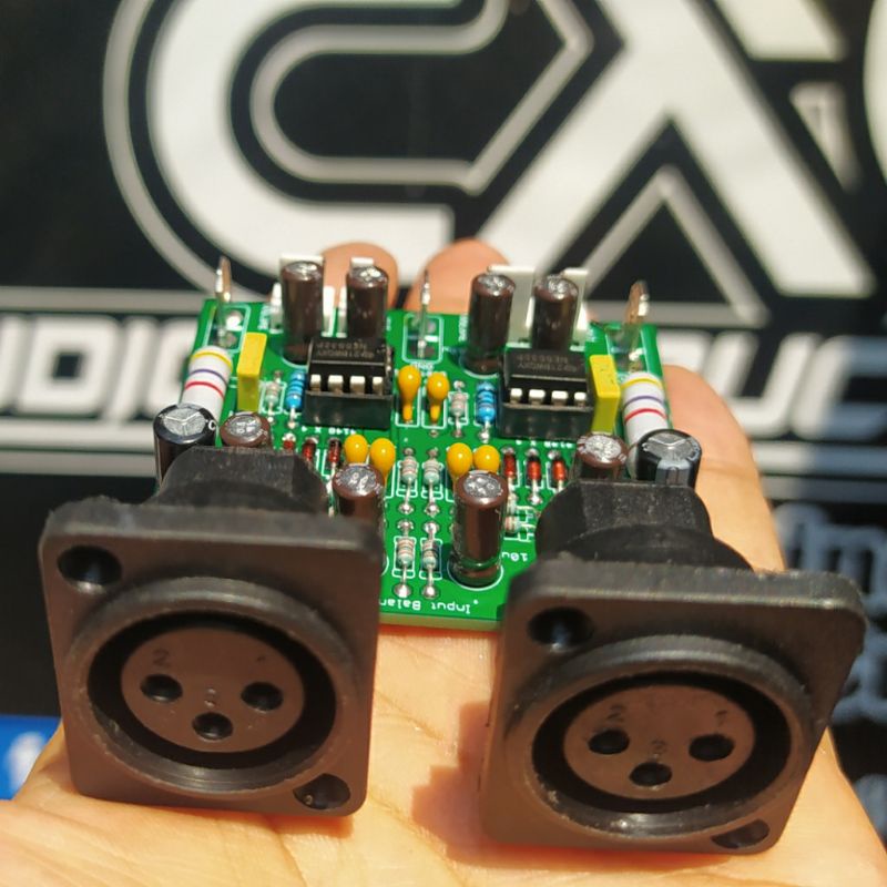 kit input balance stereo fullset double layer