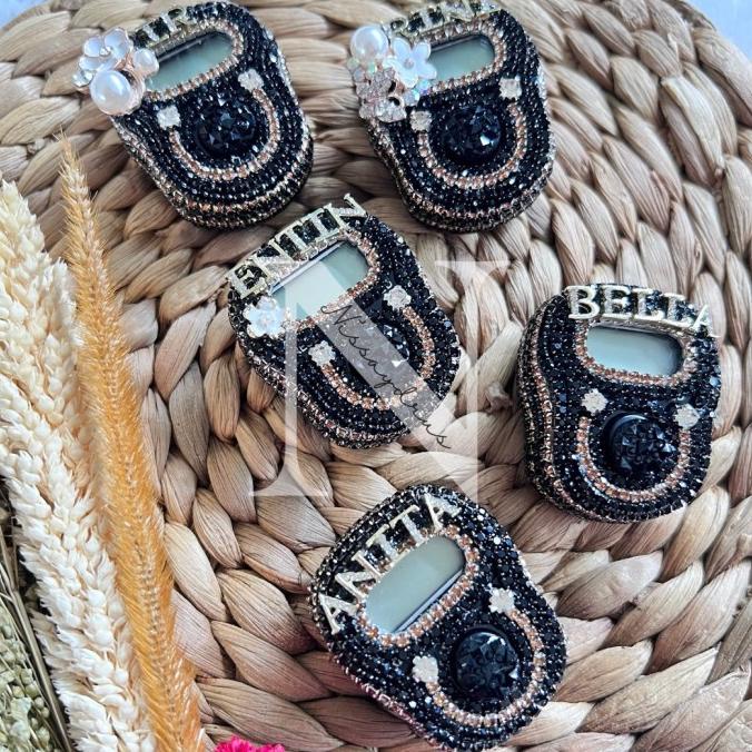 Tasbih digital premium swarovski LED custom nama