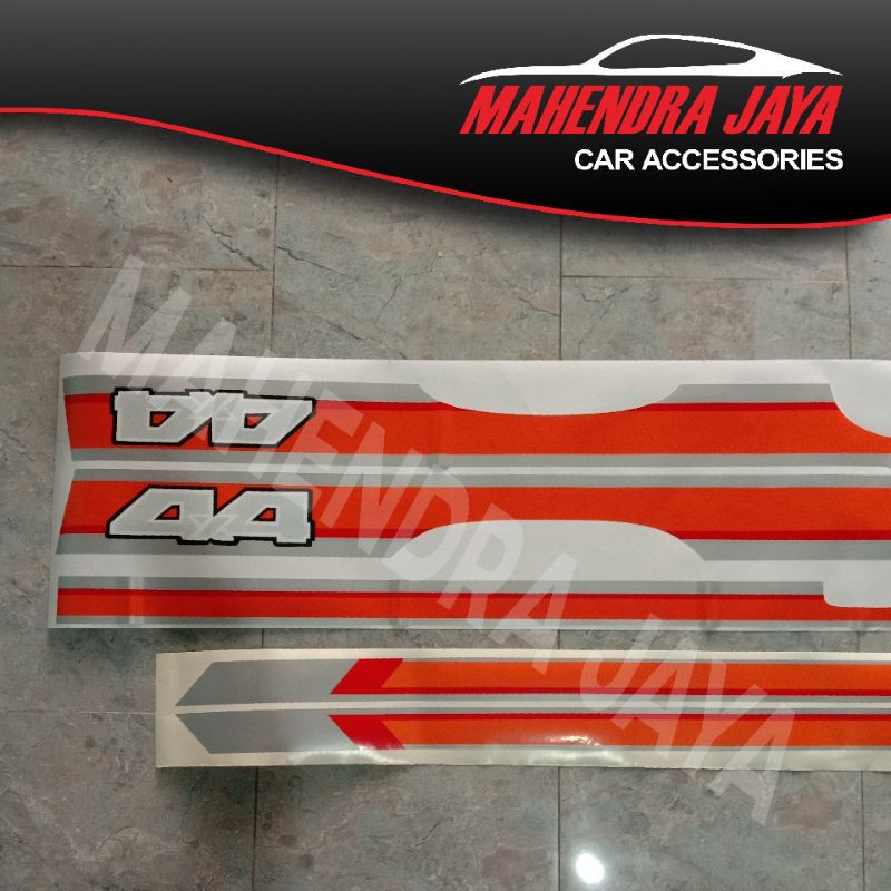 Stiker Katana Jimny 4X4 / Sticker Body Samping Katana Jimni 4x4