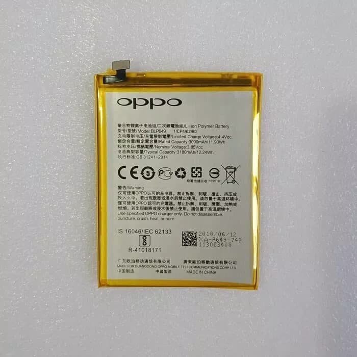 Batre  Baterai Battery Oppo A83 BLP649 BLP-649 Batre OPPO A83 Batre Original