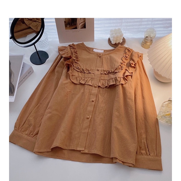 CILA BLOUSE - BLOUSE WANITA - BLOUSE KOREA - ATASAN WANITA - PAKAIAN TERLARIS - KOREAN STYLE - CRINK