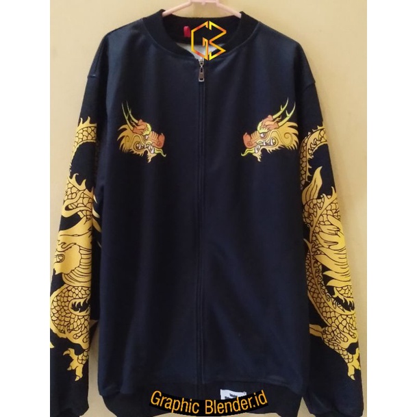 JACKET SUKAJAN DRAGON SAKURA