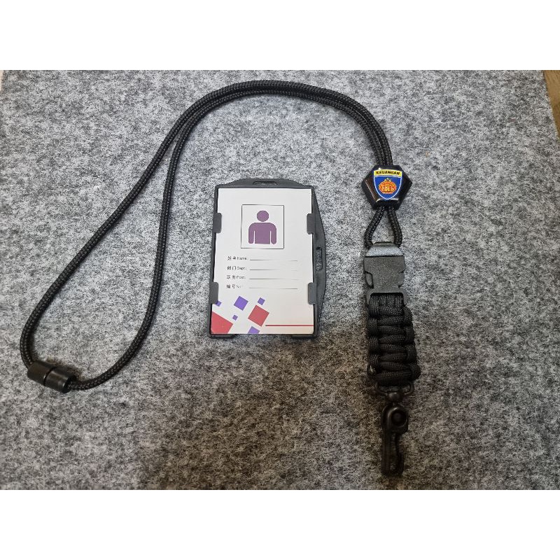 

lanyard tactical id logo keuangan