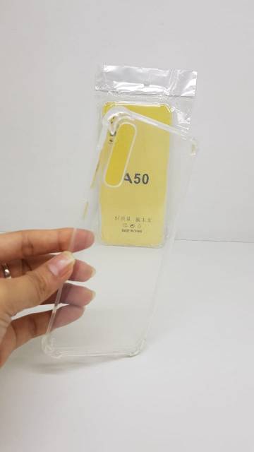 Anti Crack Samsung A50 6.4&quot; SoftCase Samsung A505 Jelly Case Tahan Benturan