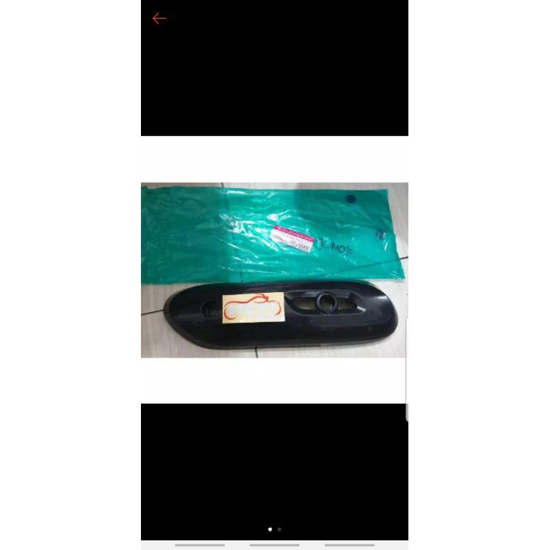 Tameng knalpot scoopy pelindung knalpot scoopy fi