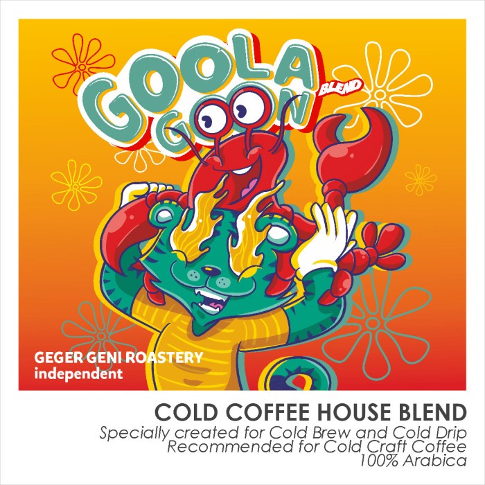 

NEW Goolagoon House Blend Cold Brew & Cold Drip Craft Coffee Full Arabica - 250 gram, Biji