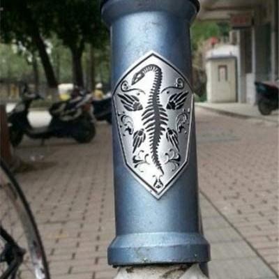 Emblem Stiker Lambang Sepeda London Taxi Brompton High Quality