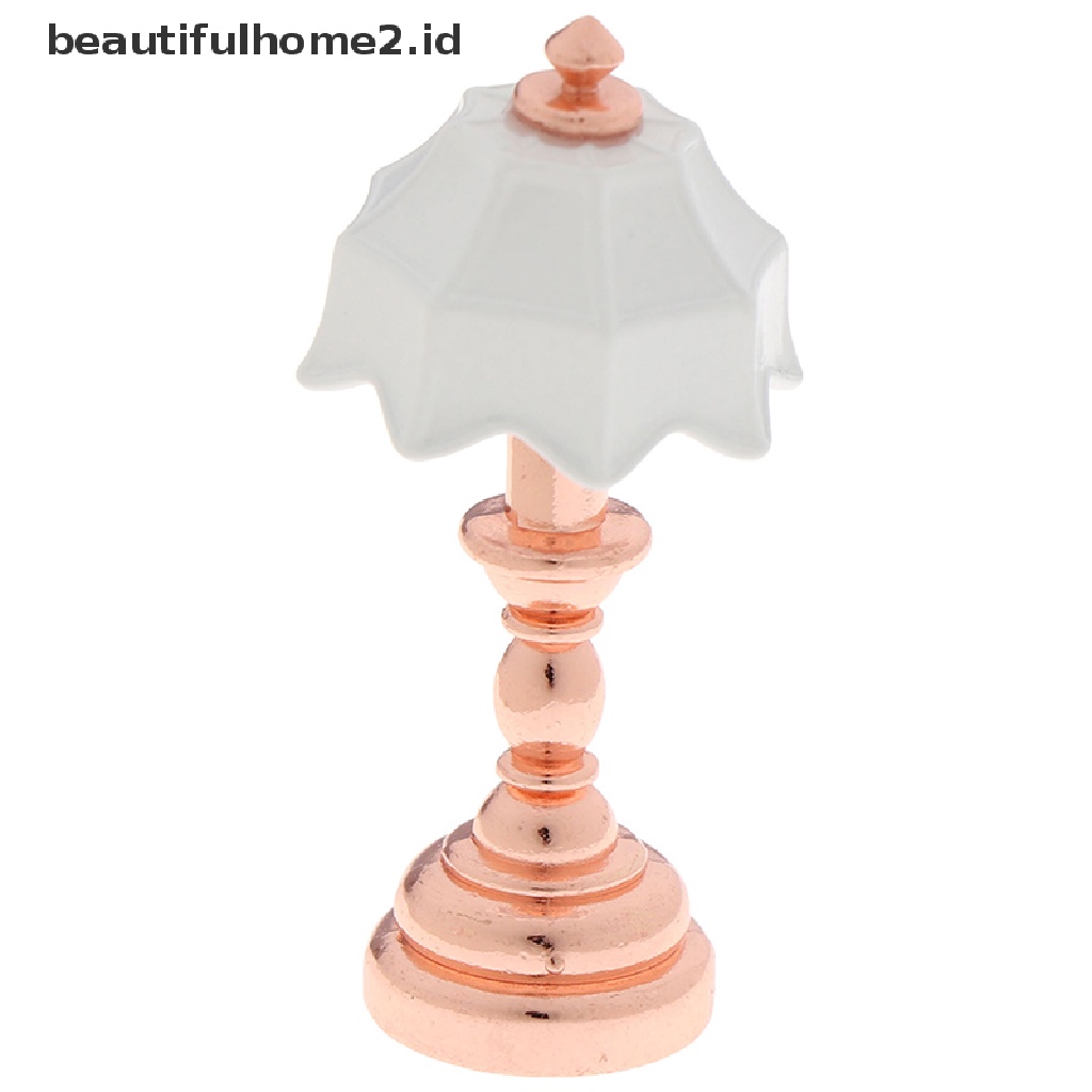 (Beautifulhome2.Id) Miniatur Lampu Skala 1: 12 Untuk Rumah Boneka