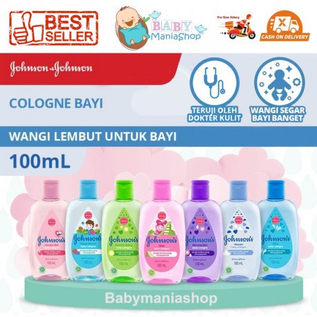 JOHNSON'S BABY COLOGNE 100ml Powder Mist Brisa Heaven Morning Dew Summer Swing Happy Berries Slide