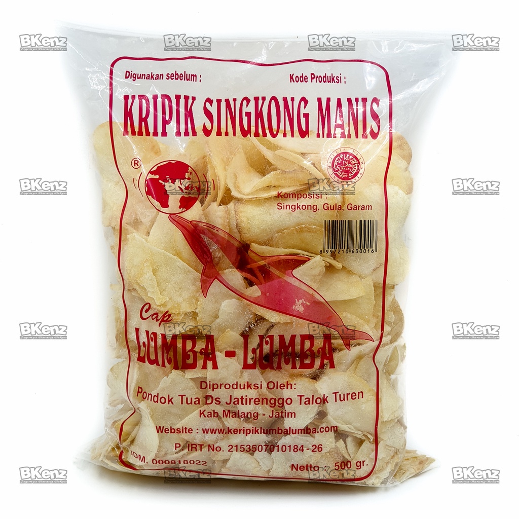 Jual Keripik Singkong Malang Kripik Lumba Lumba Besar 500gr Shopee