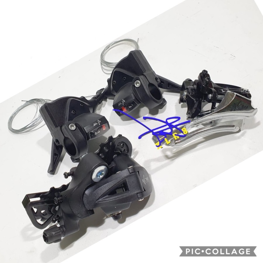 RD FD Shifter XLR8 3 x 9 Speed Short