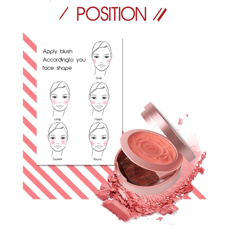 O.Two.O Rose Powder Blush On O.Two.O Blush On O Two O Blush On OTwoO Blush O.Two.O