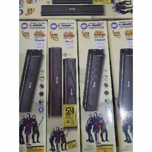 SPEAKER MULTIMEDIA GMC 881B PORTABLE/SPEAKER BLUETOOTH USB MEMORY WIRELESS GMC ORIGINAL SUPER BASS