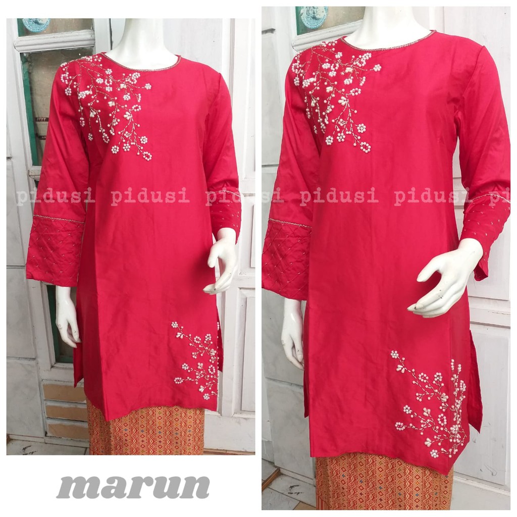 BAJU KURUNG TAFETA PAYET / BAJU KURUNG IRIANA / TAFFETA TUNIK