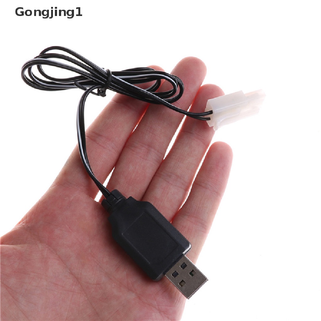 Gongjing1 Charger Baterai Usb Dc 6v 7.2v 8.4v 9.6v Untuk Mobil Rc