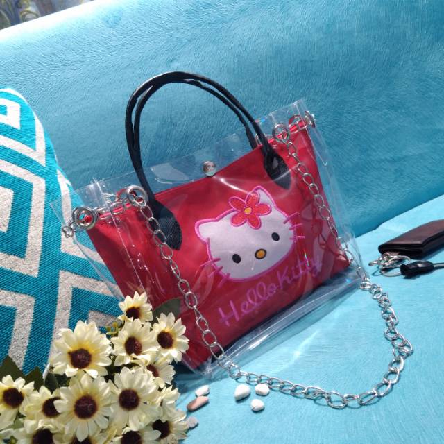 Tas mika hello kitty