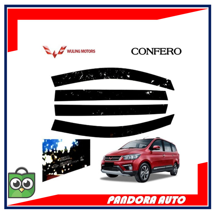 TALANG AIR MOBIL WULING CONFERO MODEL FLAT AKRILIK HITAM