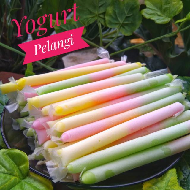 

Yogurt Pelangi Edisi Ramean/yogurt/jajananhits/jajanan sehat