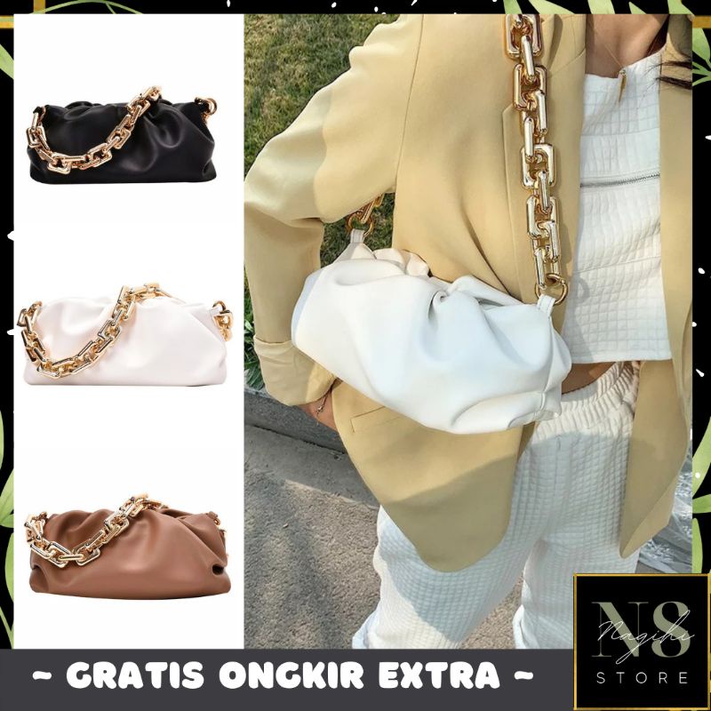 ✨NAGIHI✨ ANDIN - Shoulder Bag Tas Jinjing Tenteng Bahu Tas Selempang Wanita/TAS WANITA KOREA