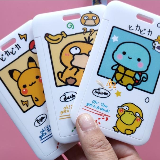 

Tempat Kartu Unik / Card Holder Tali Motif Pokemon Imut Terlaris