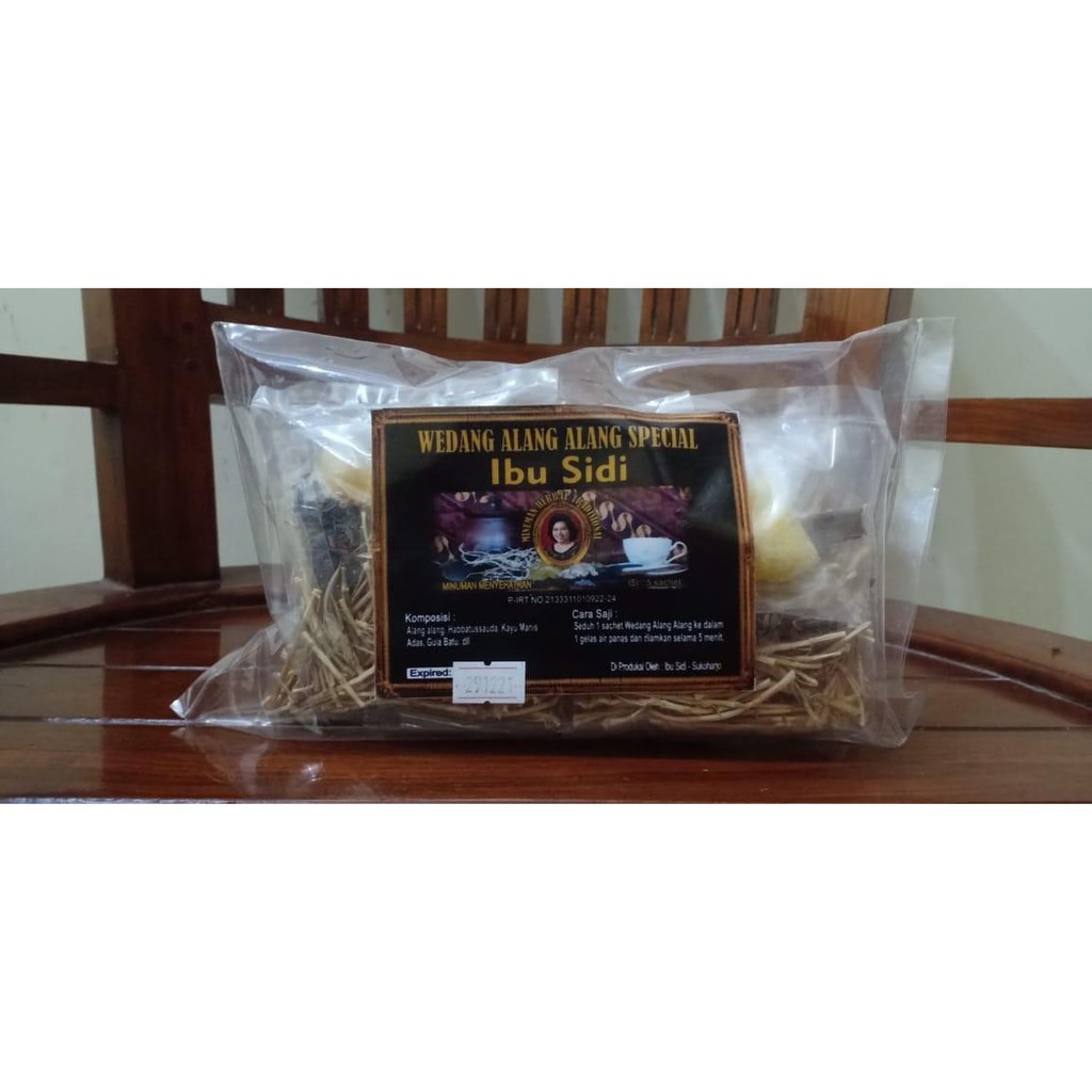 

Wedang Alang-Alang Instan Ibu Sidi Sachet Minuman Herbal