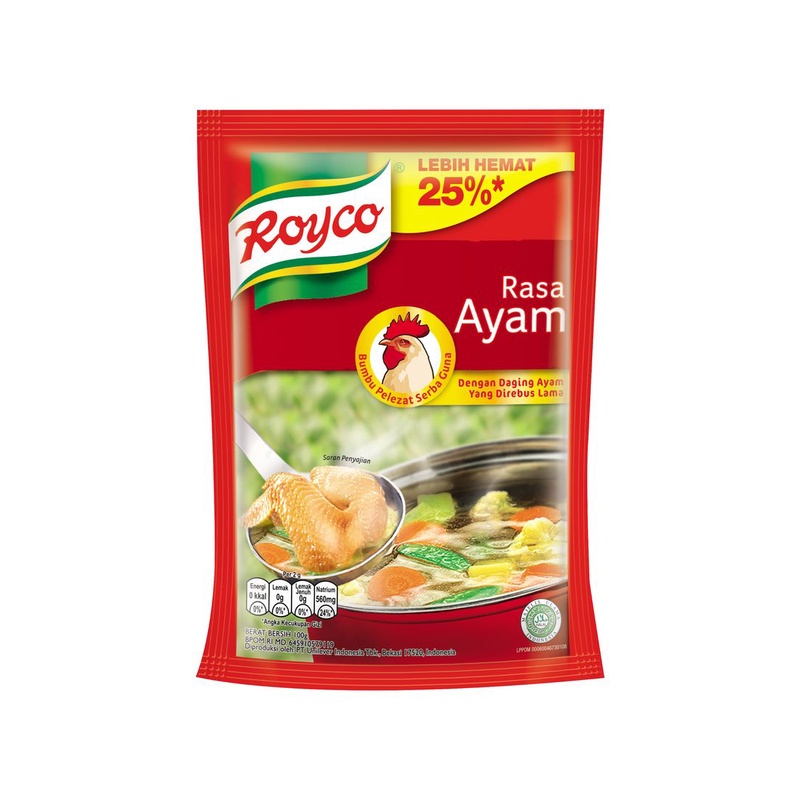 

ROYCO BUMBU KALDU AYAM PCK 100GR