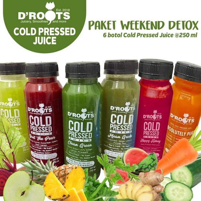 

Paket Weekend Detox/Cold Pressed Juice/jus diet | Minuman
