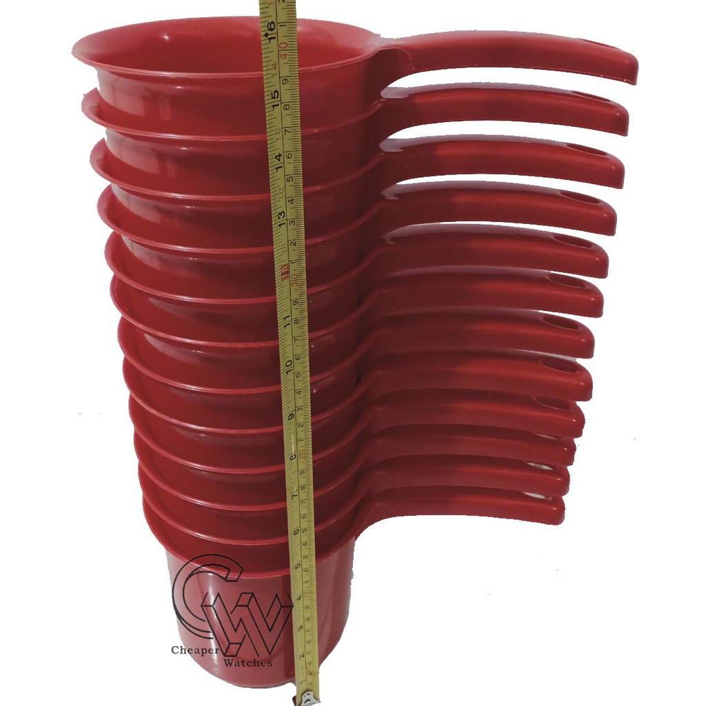 Cheaper-(12pcs)-Gayung Mandi Terlaris Bahan Plastik Termurah Lusinan