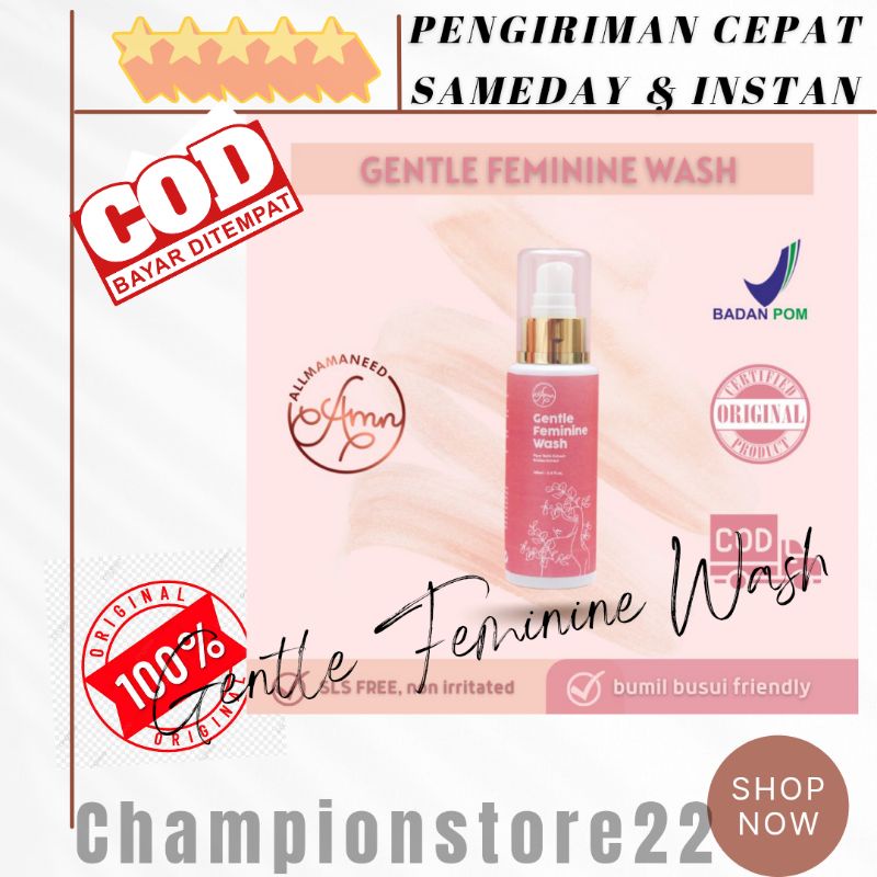 Allmamaneed GENTLE FEMININE WASH Sabun pembersih kewanitaan Miss V