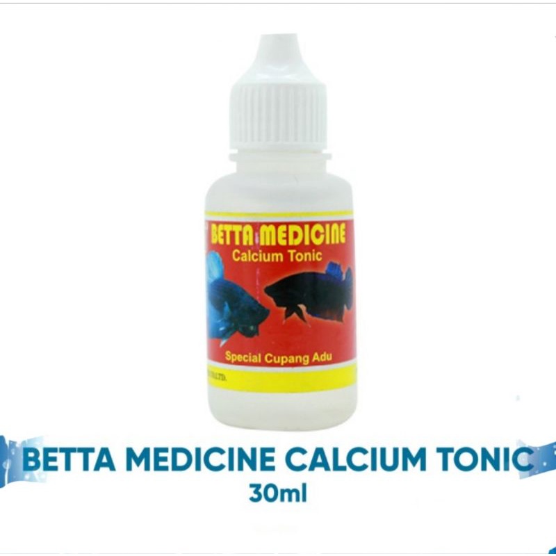 obat ikan cupang  special cupang adu beta medicine calcium tonic