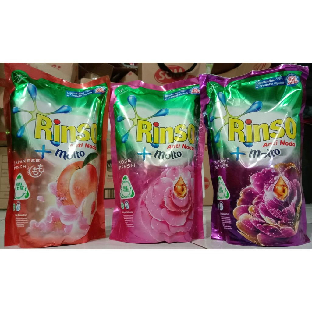 Rinso cair 625ml ada 3 varian