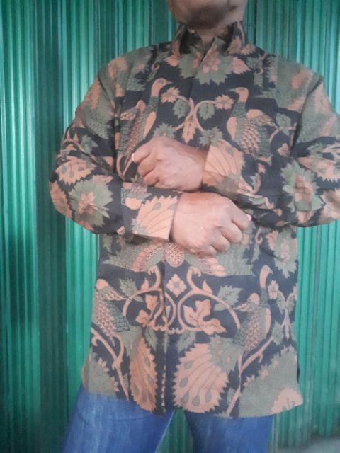 Kemeja Batik Prabu Bahan Dobby Reguler Fit A462