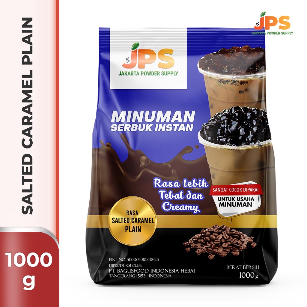 

Bubuk Minuman Salted Caramel Plain 1 Kg jps